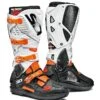 Sidi Crossfire 3 SRS Orange Fluo Black White -Sidi 3 srs ofwb
