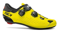 Sidi Genius 10 Road Shoe Black/Yellow Fluo