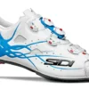 SIDI Shot Matt Road Shoe White/Blue -Sidi cshotmatt mattwhite lightblue
