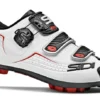 Sidi Trace MTB Shoe White/Black -Sidi mtb trace whiteblackred