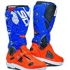 Sidi Crossfire 3 SRS Orange Fluo White Blue Limited