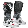 Sidi Crossfire 3 SRS White Grey Black Motorcycle Boots -Sidi sidi crossfire 3 srs white grey black 40 41711001 en g