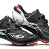 Sidi Tiger MTB Shoe Matt Black And White -Sidi sitiger sidi tiger mtb shoe black white side